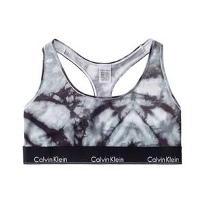 Calvin Klein Marble Sports Bra Bralette Size XL